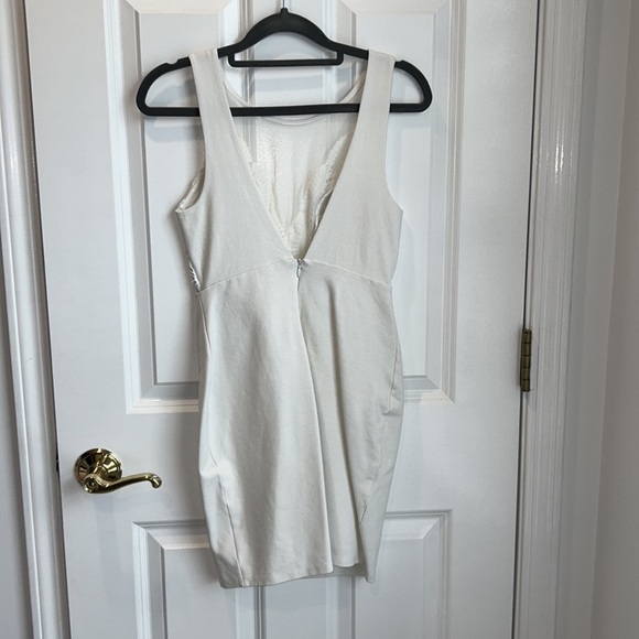 White Lulus White Lace Bodycon Dress - Picture 8 of 9